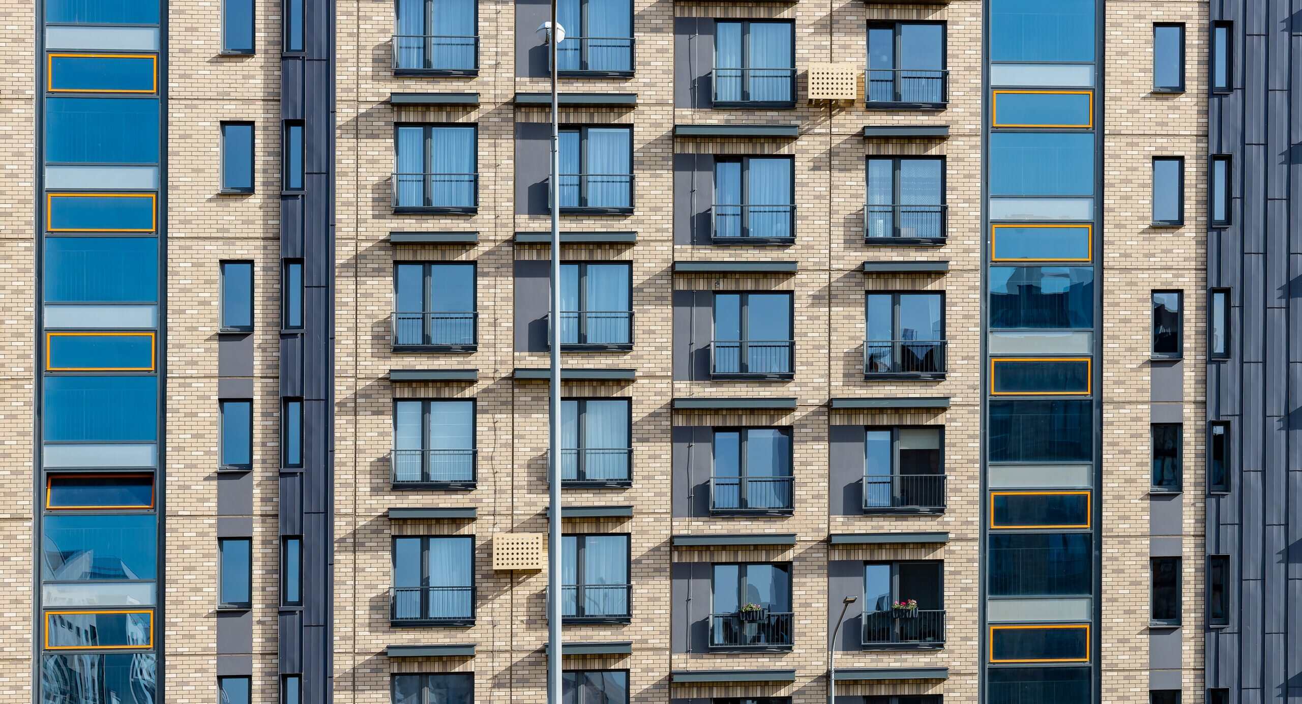 A block of buy-to-let flats